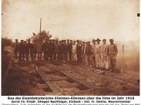 d30 - Bau der Ilmebruecke 1910